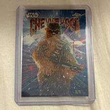 Marketplace image: Topps 2026 Chrome Star Wars Chewbacca 1/1