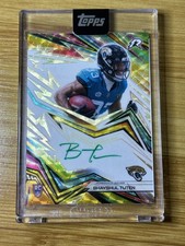 Marketplace image: Bhayshul Tuten 2025 Topps Resurgence Neon Initiates Superfractor Rookie Auto 1/1