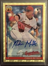 Marketplace image: Topps 2026 Series 1 Parker Messick RC Auto 1/1 Superfractor #91C-64 Guardians🔥