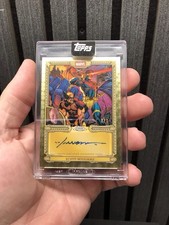 Marketplace image: 2026 Topps Mint Marvel Scott Williams Auto Wolverine Superfractor 1/1