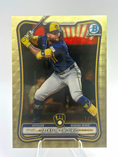 Current marketplace image for 2026 Bowman Chrome #19 Jackson Chourio Superfractor 1/1