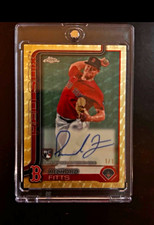 Marketplace image: Topps Chrome Richard Fitts Rookie Autograph 1/1 Boston Red Sox