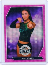 Marketplace image: 2026 Leaf Metal Women of Sport LILY JONES RC Pink Superfractor Refractor 1/1
