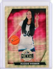 Marketplace image: 2026 Leaf Metal Women of Sport MADDIE WEBBER RC Superfractor Refractor 1/1