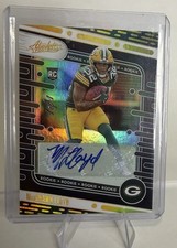 Marketplace image: 2024 Panini Absolute - Marshawn Lloyd #171 Black Superfractor Sig 1/1 (AU, RC)