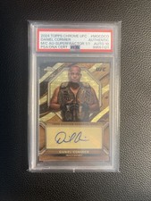 Marketplace image: 2024 Topps Chrome UFC Marks of Champions Auto Daniel Cormier 1/1 Superfractor
