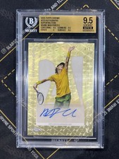 Marketplace image: 2025 Topps Chrome Tennis Max Purcell Aces Auto Superfractor 1/1 BGS 9.5 Auto 10