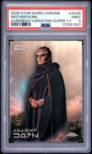 Current marketplace image for 2025 Topps Chrome Star Wars #AV95 Mother Koril Superfractor 1/1
