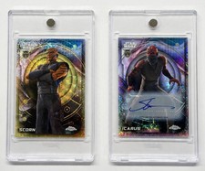 Marketplace image: 2026 Topps Chrome Star Wars Scorn 1/1 Superfractor & Icarus Blum Auto LOT