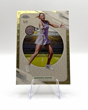 Marketplace image: Topps 2026 Chrome Qinwen Zheng Superfractor 1/1 #20 WTA Tennis Card