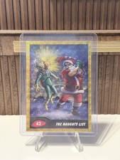 Marketplace image: Topps Mars Attacks Christmas! 2026 The Naughty List #42 Superfractor 1/1