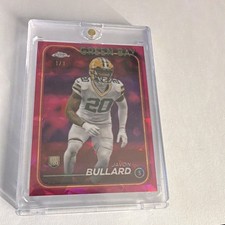 Current marketplace image for 2024 Topps Chrome #284 Javon Bullard Superfractor 1/1