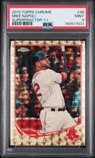 Marketplace image: 2013 TOPPS CHROME SUPERFRACTOR 1/1 #46 MIKE NAPOLI 1/1 PSA 9