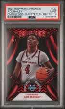 Current marketplace image for 2024 Bowman Chrome #CI2 ACE BAILEY Superfractor 1/1