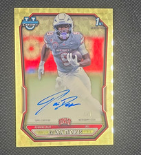 Current marketplace image for 2026 Bowman Chrome #BCPA-JTH Jai'Den Thomas Superfractor 1/1