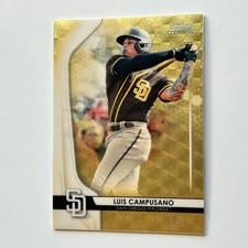 Marketplace image: Luis Campusano 2020 Bowman Sterling Superfractor Card #BPR-35 1/1 one of one