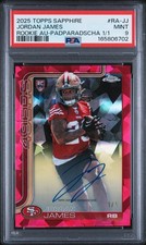 Current marketplace image for 2025 Topps Chrome #RA-JJ JORDAN JAMES Superfractor 1/1