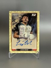 Marketplace image: 2024 Topps Chrome Boxing Leigh Wood Auto 1/1 Superfractor