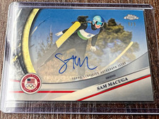 Marketplace image: Topps 2026 Chrome U.S. Olympics Sam Macuga Auto Superfractor 1/1 BCA-SMA