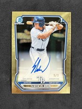 Marketplace image: 2026 Bowman Chrome Slater De Brun 1st Chrome Superfractor Auto 1/1 RAYS