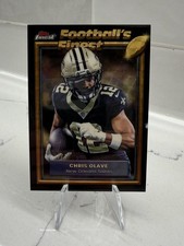 Marketplace image: 2025 Topps Finest Football Chris Olave Superfractor 1/1 #92-29 Saints