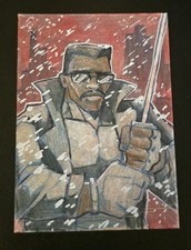 Marketplace image: 2026 TOPPS CHROME MARVEL BLADE 1/1 SKETCH CARD JASON RODRIGUEZ AUTO