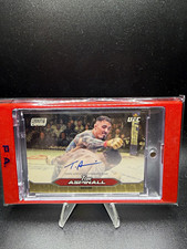 Marketplace image: 2025 Topps Stadium Club UFC Chrome Autographs Tom Aspinall Superfractor 1/1