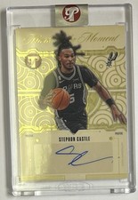 Marketplace image: Stephon Castle Superfractor 1/1. Mark of the Moment Autograph Topps Pristine