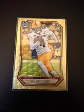 Marketplace image: Bowman Chrome U Football superfractor Omarion Miller 1st Bowman 1/1 BCP-34