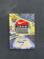 Marketplace image: 2025 Bowman University's Best Kenny Johnson #JRA-KJ Superfractor 1/1  Patch Auto