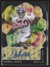 Marketplace image: 2024 LEAF VIVID TERRELL DAVIS AUTO GEM CUTTERS DIE CUT SUPERFRACTOR #D 1/1