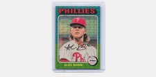 Current marketplace image for 2024 Topps Heritage #469 Alec Bohm Chrome SuperFractor Superfractor