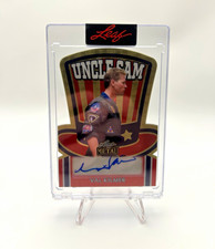 Marketplace image: Leaf Metal 2025 Uncle Sam Val Kilmer Autograph 1/1 Super Fractor US-VK1