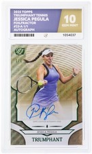 Marketplace image: 2025 Topps Triumphant Tennis Jessica Pegula Superfractor 1/1