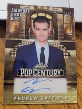 Marketplace image: 2025 Leaf Pop Century SuperFractor Auto Andrew Garfield Saturday Night Host 1/1