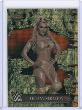 Current marketplace image for 2025 Topps Chrome WWE Cactus Jack #16 Tiffany Stratton Superfractor 1/1