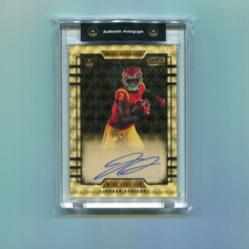 Current marketplace image for 2023 Glow Black Opal Gold Superfractor 1/1