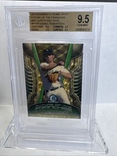 Current marketplace image for 2014 Bowman Chrome #1 Draft Daniel Robertson Mini Superfractor 1/1