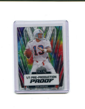 Marketplace image: 2024 Leaf Metal Football Rainbow Superfractor Proof Dan Marino 1/1