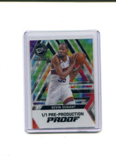 Marketplace image: 2024 Leaf Press Pass Premium Proof Rainbow Superfractor Kevin Durant 1/1