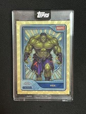 Marketplace image: 2026 Topps Mint Marvel Hulk Platinum Superfractor 1/1 one of one #112 Sealed S1D