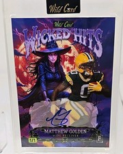 Marketplace image: Matthew Golden 4 RC Lot. Prizm/699 +Paragon/299+Wild Card Auto 1/1+ Topps Chrome