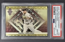 Marketplace image: Manny Machado 2025 Topps Transcendent Icons Chrome SUPERFRACTOR 1/1 PSA 10