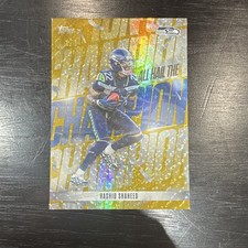 Marketplace image: Topps Flagship Football 1/1 Foilfractor Superfractor Rashid Shaheed Seahawks