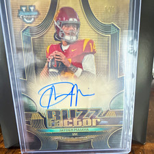 Marketplace image: Topps 2026 Bowman Football Buzz Factor Auto Superfractor Jayden Maiava BFA-JMA