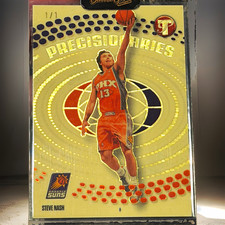 Marketplace image: Topps Pristine 2026 Steve Nash Phoenix Suns PR-6 Precisionaries Superfractor 1/1