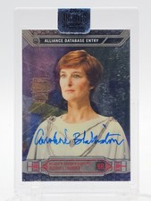 Marketplace image: CAROLINE BLAKISTON 2014 TOPPS CHROME STAR WARS ARCHIVES AUTO 1/1 #8R Q6931