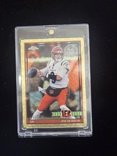 Marketplace image: Joe Burrow 1/1 SUPERFRACTOR  Chrome 35th Anniversary Topps 2026 Flagship