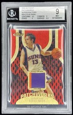 Marketplace image: Steve Nash 1/1 Superfractor 2005 Topps Finest Patchworks BGS 9 One Of One