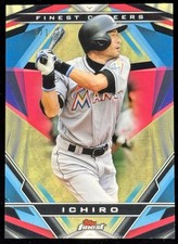 Marketplace image: Ichiro 1/1 Superfractor 2020 Topps Finest Careers One Of One Marlins